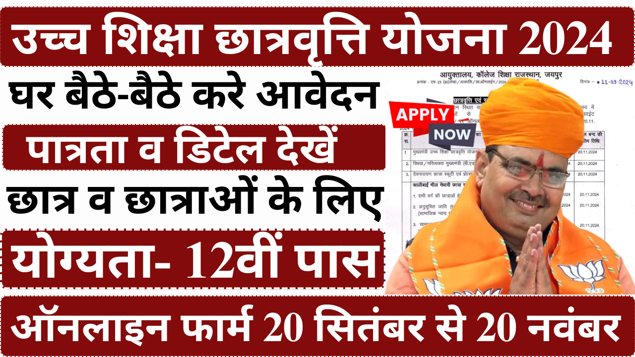 Mukhyamantri Ucch Shiksha Scholarship Yojana